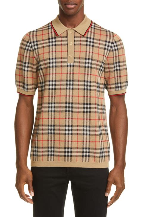 burberry logo print polo|Burberry polo nordstrom.